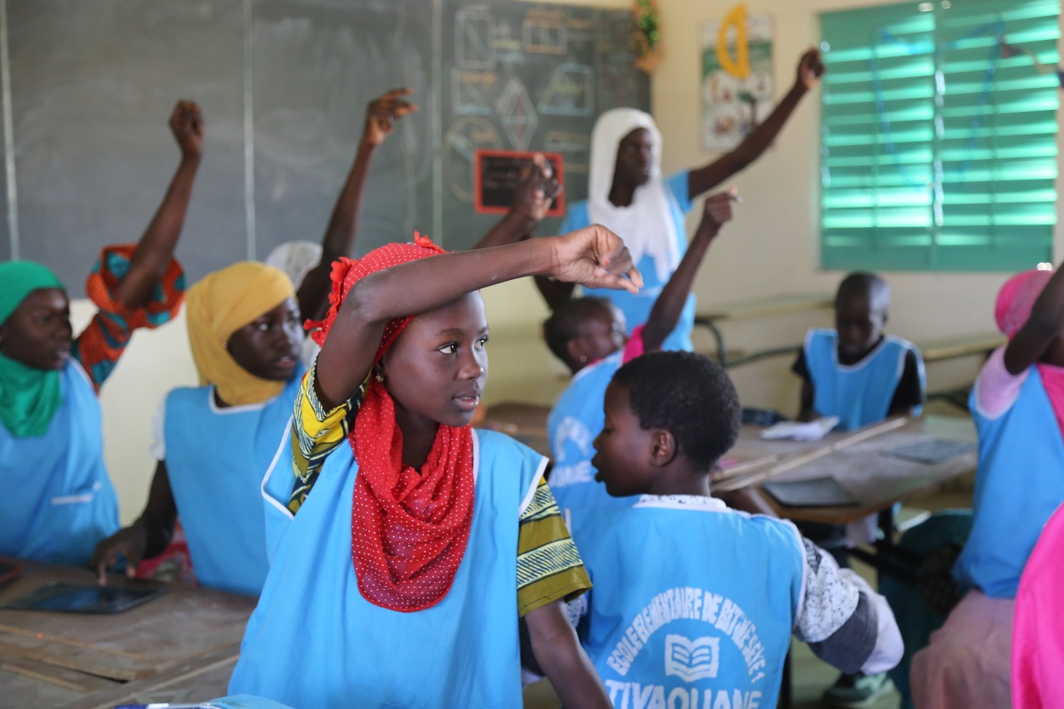 Bitiw Seye 1 Primary School in Tivaouane, Senegal. Credit: GPE/Chantal Rigaud