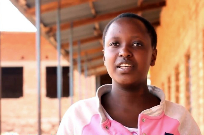 Ornella school girl Burundi Photo BAFASHEBIGE 