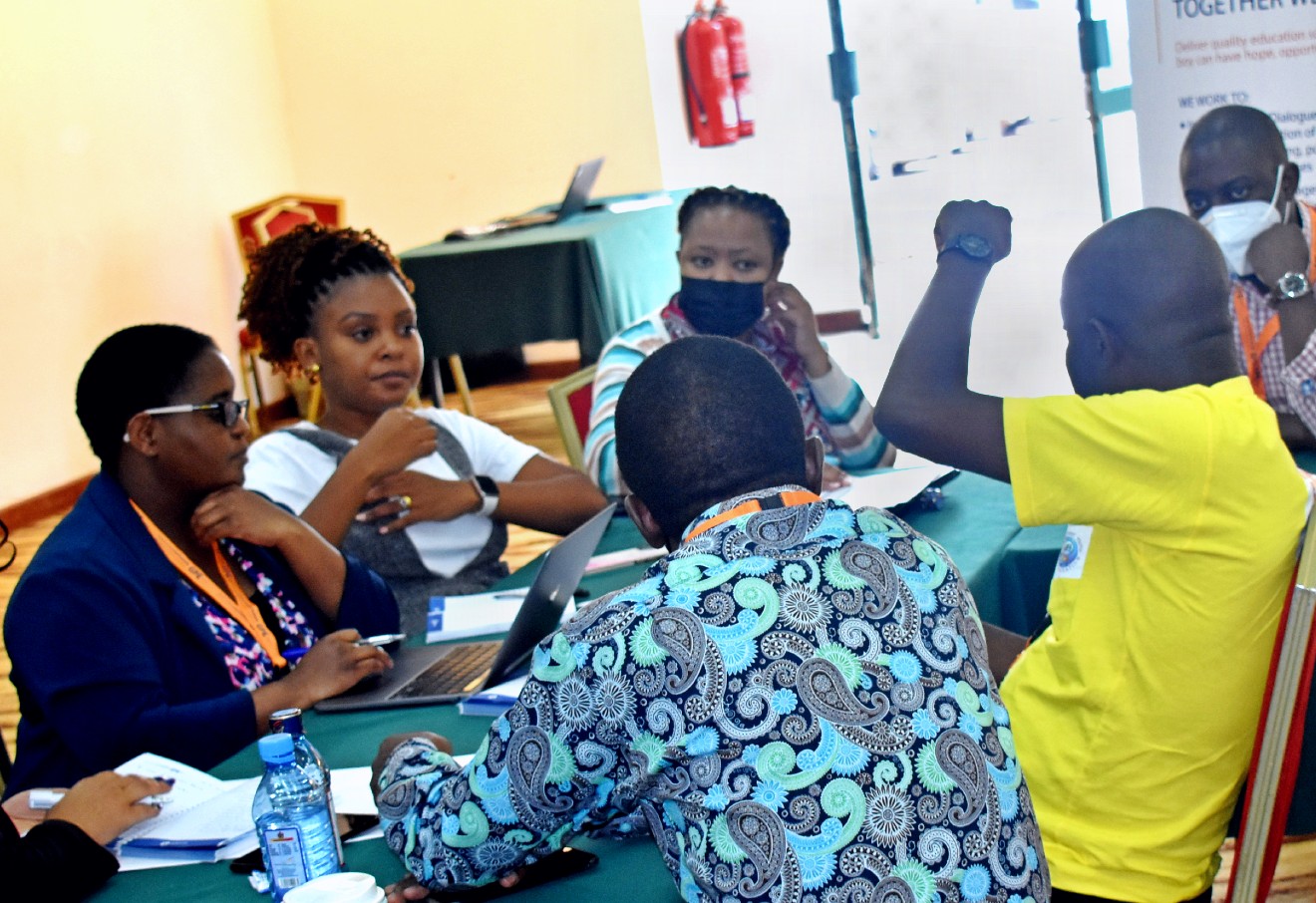 Group work learning event Nairobi May 22 photo Beatrice Akello