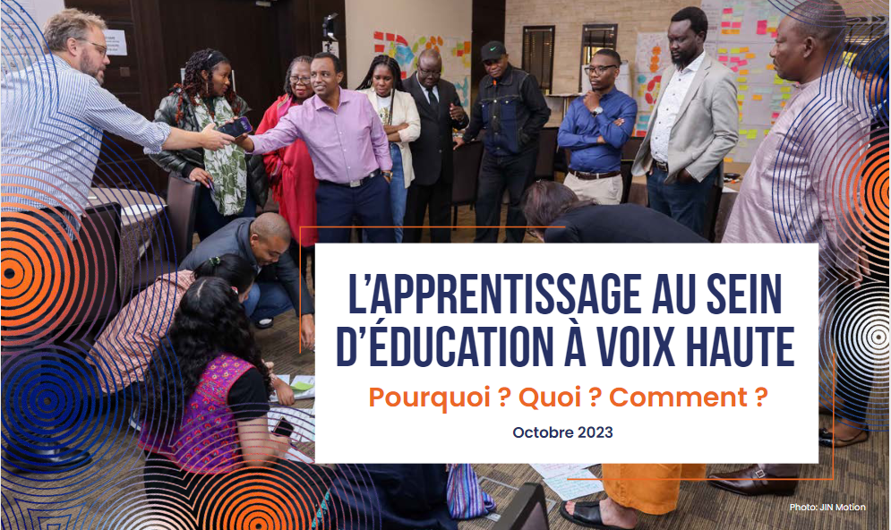 L'apprentissage au sein d'education à voix haute