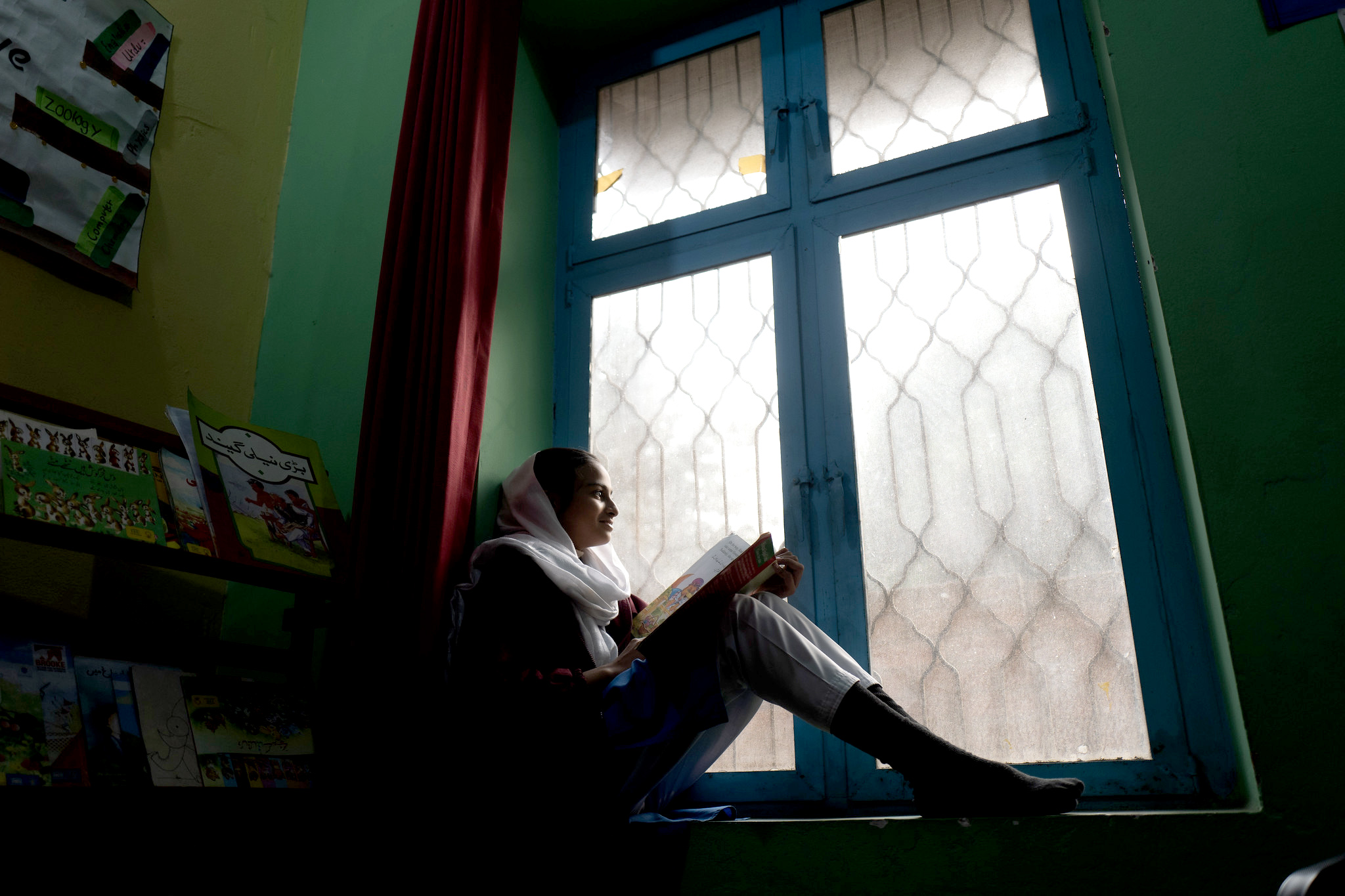Girl student from Lahore, Pakistan